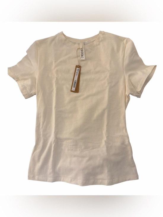 SKIMS Tops - Skims Comfort Jersey White Tee Shirt NWT